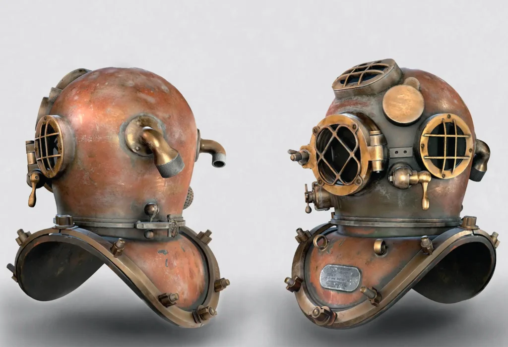 Diving Helmet 3d model photo